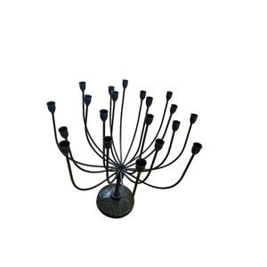20 Taper Table candelabra candle holder Iron Leviathan Modern Industrial Design